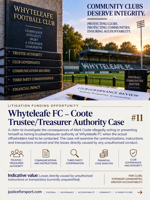 Football Property Matters poster